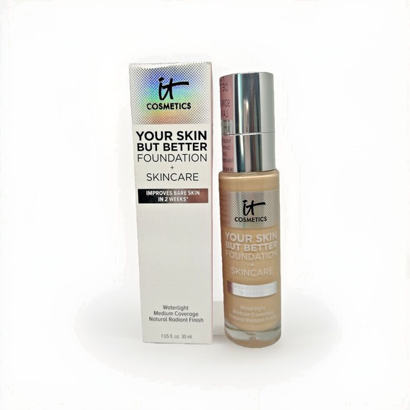 IT Cosmetics Your Skin But Better Foundation + Skincare ~Fair Warm 10 Full Size - Picture 1 of 2
